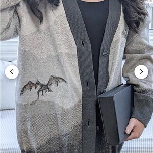 Fourth Wing “The Vale” cardigan sweater